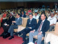 At the Convention, the delegates and the invited guests: the IGC on this occasion honored its Past Presidents, seen sitting in the front-row (L to R) are Dr. S. Asokan (2006-2007), Dr. Harsh K. Gupta (1992-95), Shri P.K. Chandra (1991-92) and Shri B.C. Bora (2000-2001). 